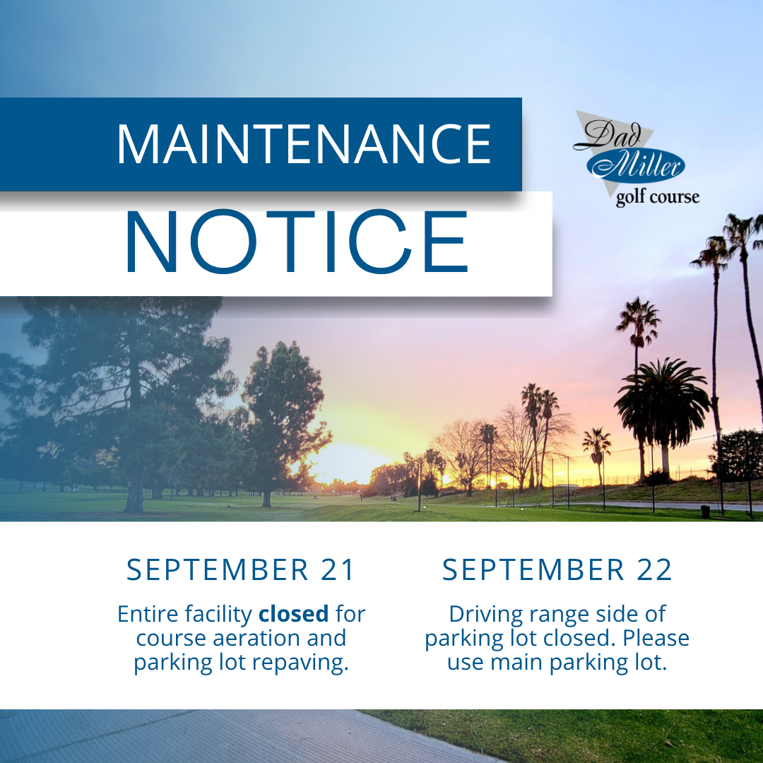 Dad Miller Maintenance Notice 2026 fb post