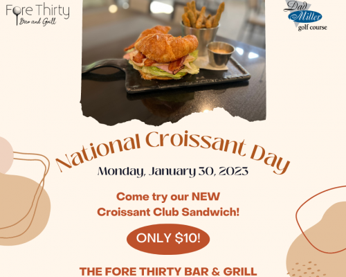 National Croissant Day - Monday, January 30, 2023